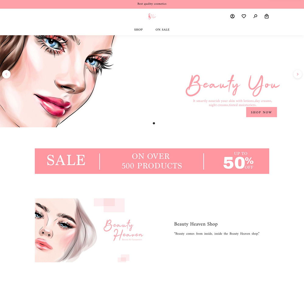 ecommerce design for online clothing business