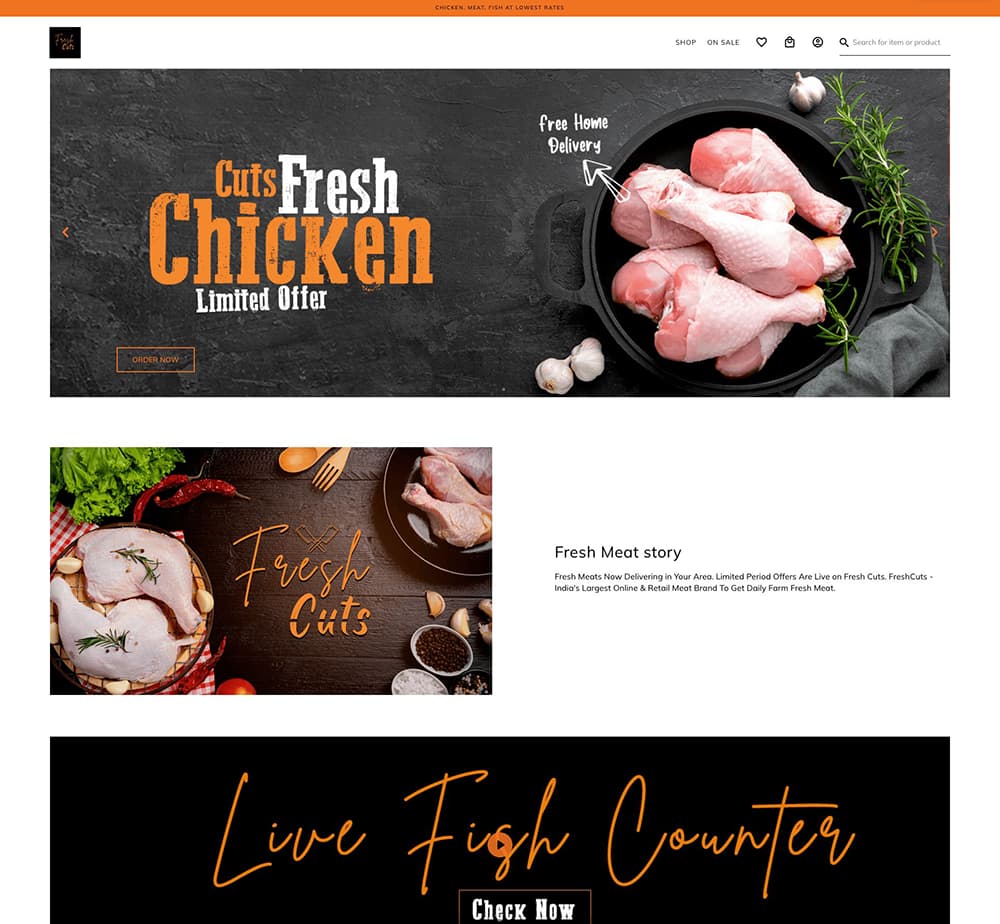 ecommerce design for online clothing business
