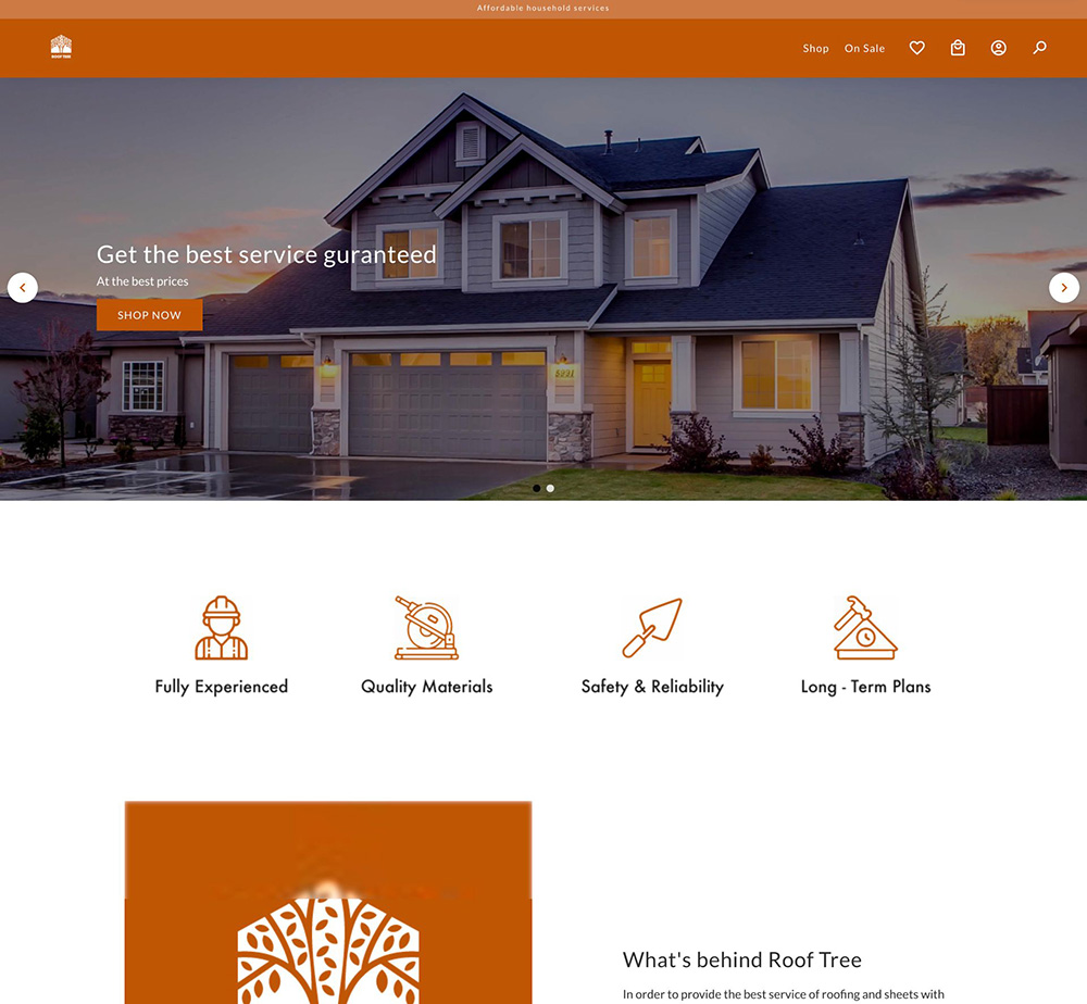 ecommerce design for online clothing business