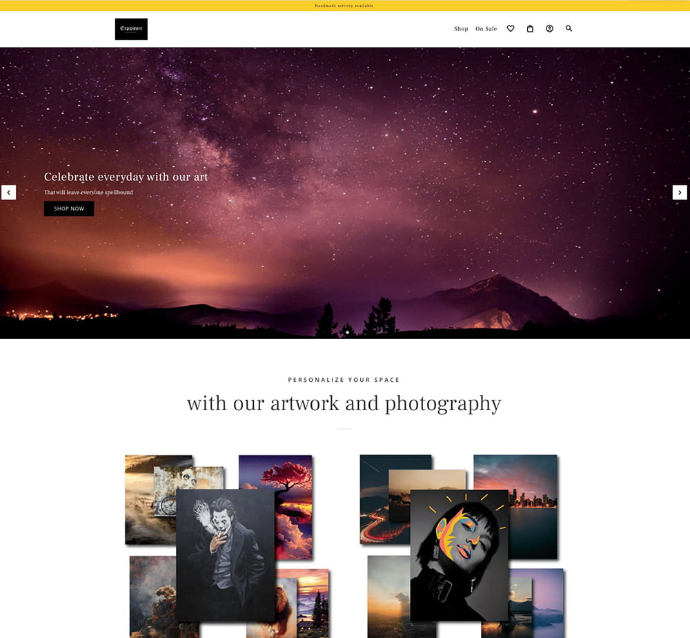 ecommerce design for online clothing business