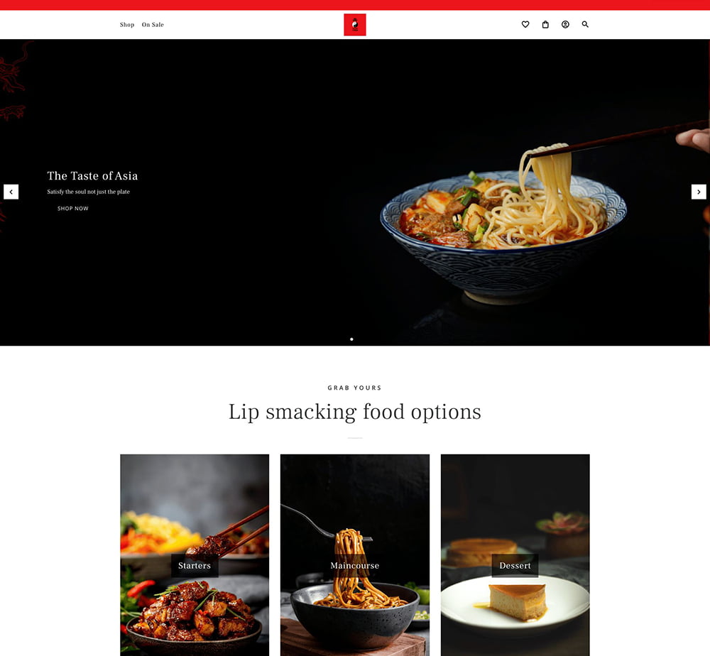 ecommerce design for online clothing business